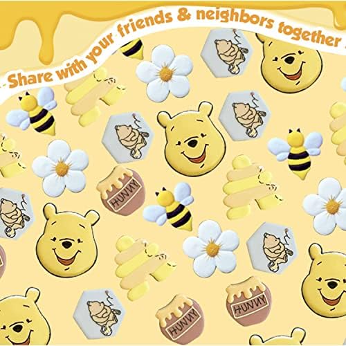 Fun 6-Piece Bee Cookie Cutters for Baking and More
