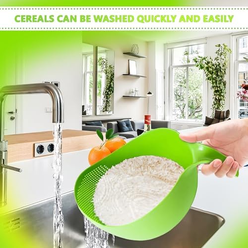 Effortless Rice Vegetable Washers with Handle