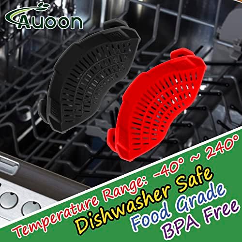 Efficient Kitchen Tool AUOON Strainer for Quick Drainage