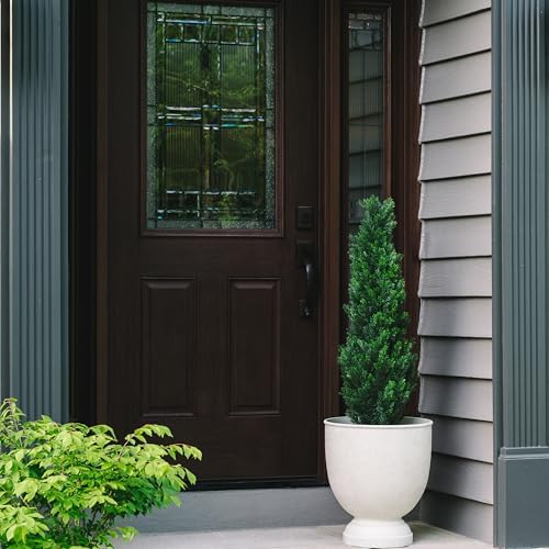 Faux Cedar Tree Door Decor Set of 2