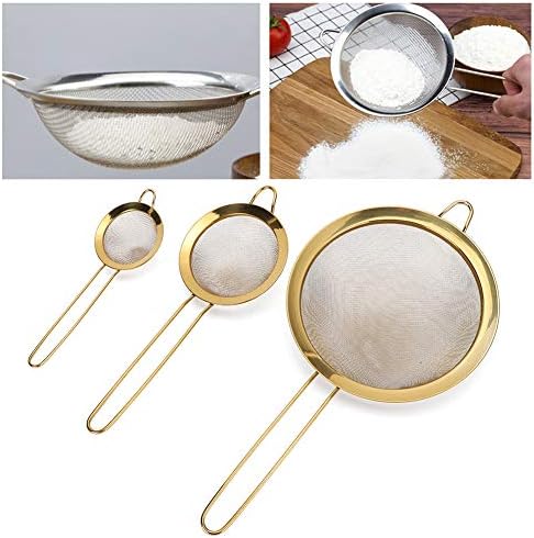 Effortless Cooking Made Simple Durable 304 Stainless Steel Strainer with Long Handle