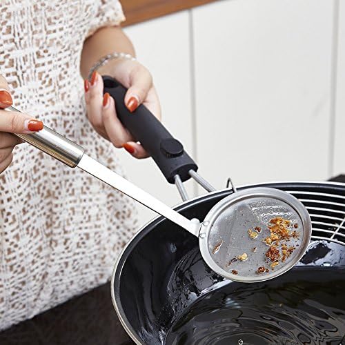 Hiware Stainless Steel Fat Skimmer Spoon with Long Handle