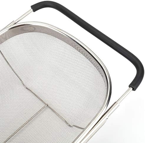 Expandable 2-Pack Strain Basket for Kitchen