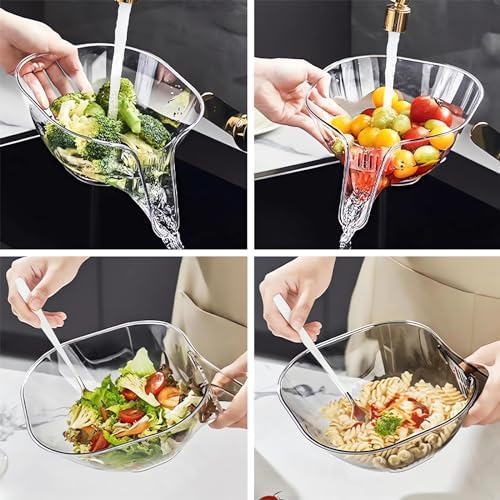 Efficient Sink drain with Strainer - Multi-functional Fruit and Vegetable Washer