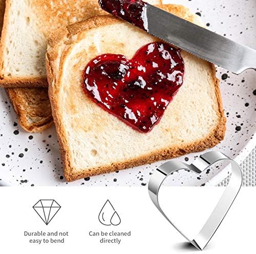 Discover Joy in Baking Unique Heart Cookie Cutter Set by Patelai