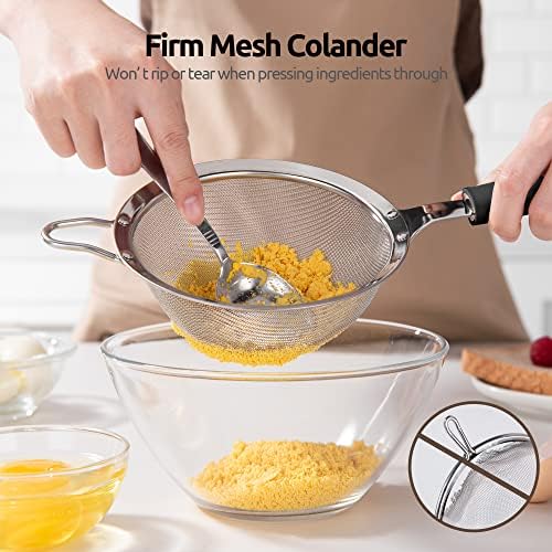 U-Taste 55 Inch Fine Mesh Sieve Kitchen Colander