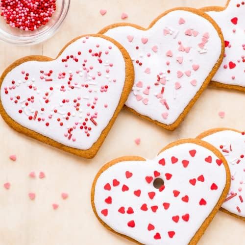 JOB JOL Heart Cookie Cutters 6PCS 2-4 Valentine Set 1