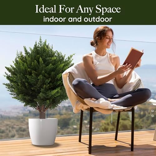 Transform Your Space with Realistic Cypress Topiaries