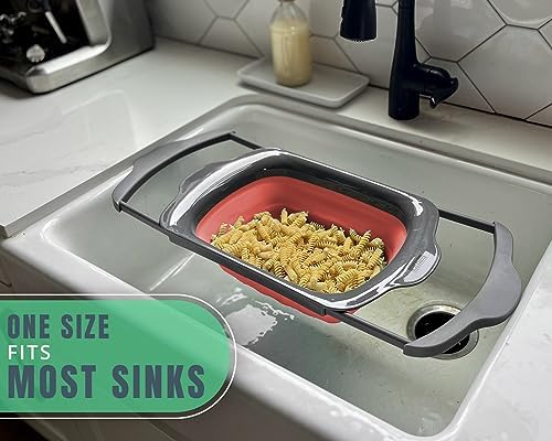 Stylish XL Kitchen Strainer