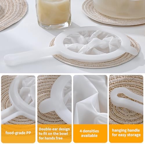 Essential Ultra-Fine Mesh Strainer Set for Kitchen Home Use