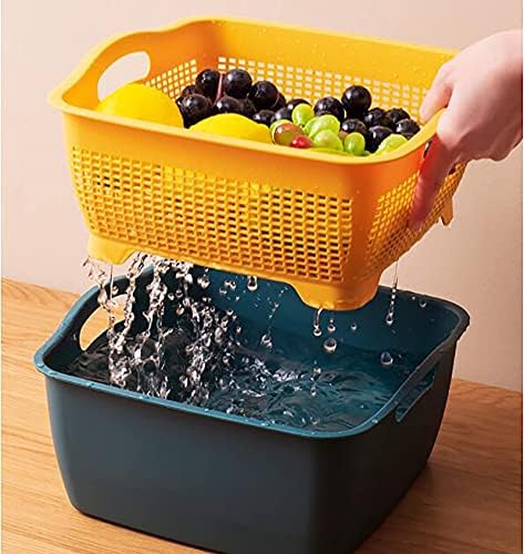 2 in 1 Vegetable Straining Holding Set