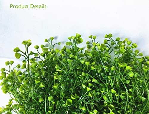 Genuine Plastic Shrubs Unique Fake Greenery for Home Garden More