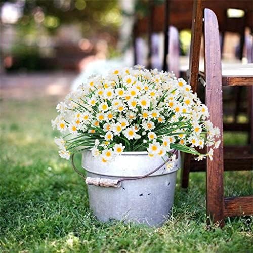 10pc Outdoor Artificial Daisies for Garden Decor