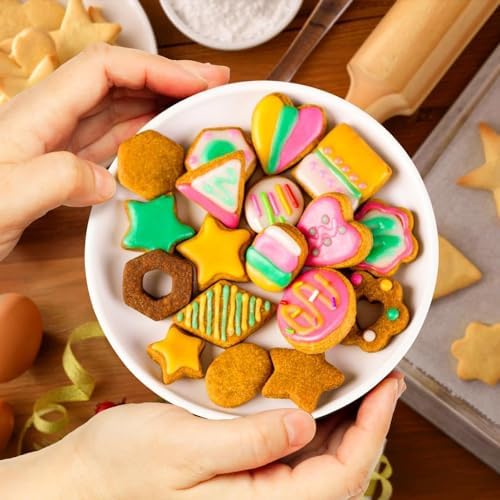 30-Piece Mini Cookie Cutter Set with Box