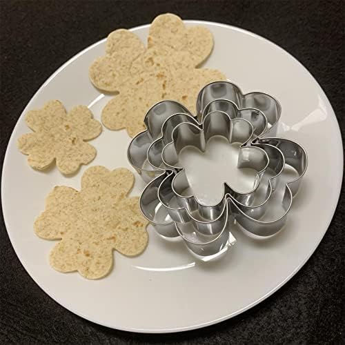 St Patricks Day Four Leaf Clover Cookie Cutter Set - 35 26 2