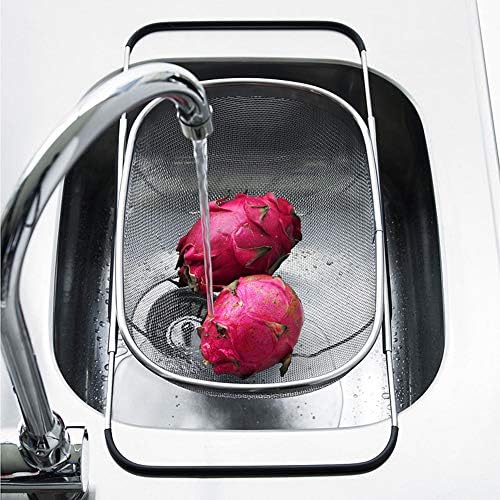Expandable 2-Pack Strain Basket for Kitchen