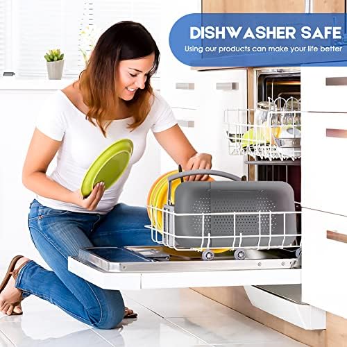Collapsible Expandable Kitchen Colander 13 Set