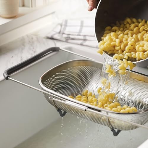 Rachael Ray Expandable Over-the-Sink Colander