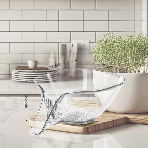 Upgraded 3-Piece Drainage Basket Set for Efficient Kitchen Use