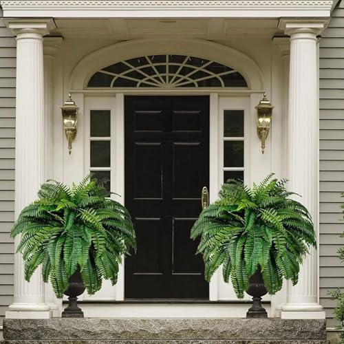 Generic Realistic Faux Boston Fern with 60 Leaves