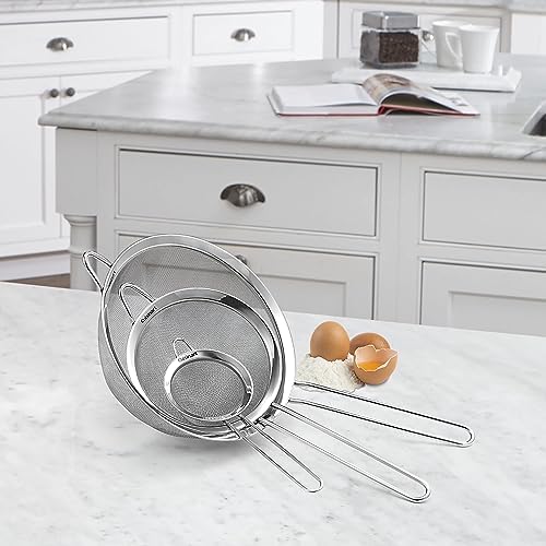 Cuisinart Food Strainers 3 Piece Set CTG-00-3MS Silver