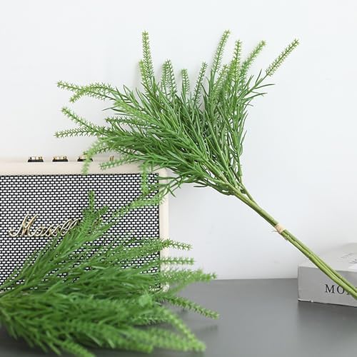 3-Piece Realistic Artificial Grass Greenery for Home Office Use