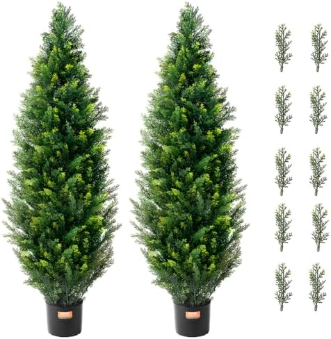 Artificial Cedar Topiary 48