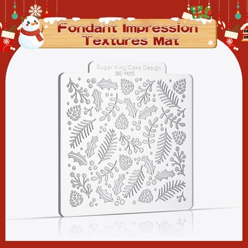 KALAIEN Christmas Cookie Stamp Set 3PCS