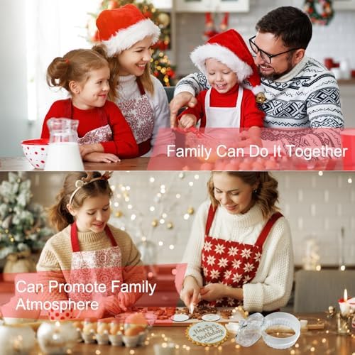 Personalized Family Christmas Cookies Stamp