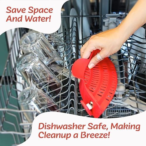 Perfect Pasta Pal Silicone Strainer for Kitchen