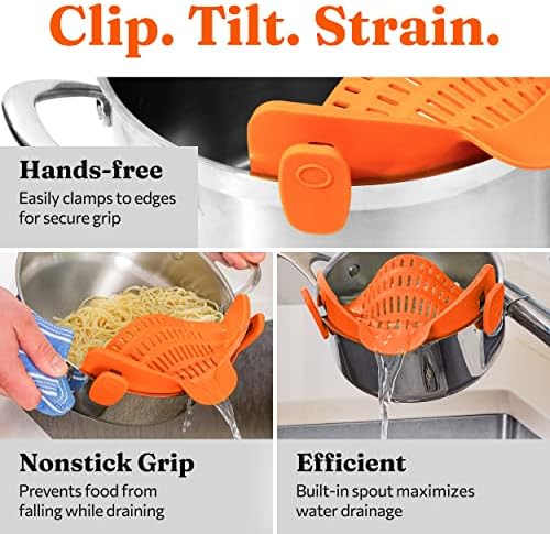 Effortless Pot and Pasta Strainer