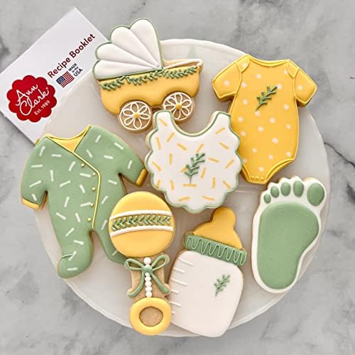 Adorable 7-Piece Baby Shower Cookie Cutters Perfect for Celebrations