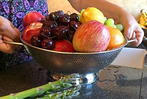 5-Quart Micro-Perforated Colander