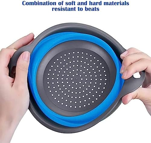 Collapsible Colander Set Perfect for Kitchen Use