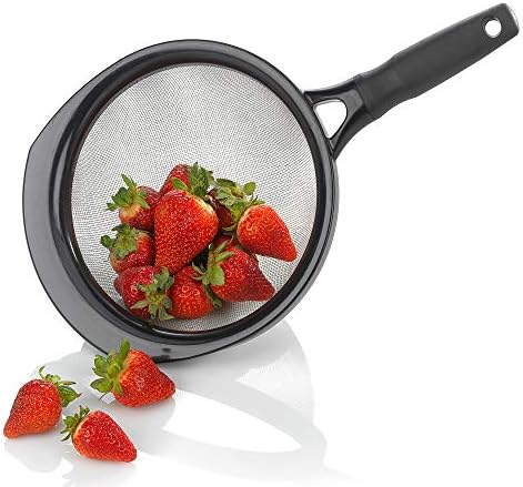 GoodCook Touch 8-Inch Strainer - Durable Mesh with Handle for Efficient Straining