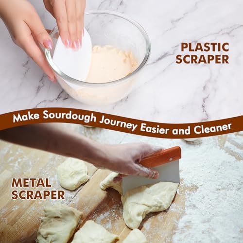 Loplurea Sourdough Banneton Basket Set of 2