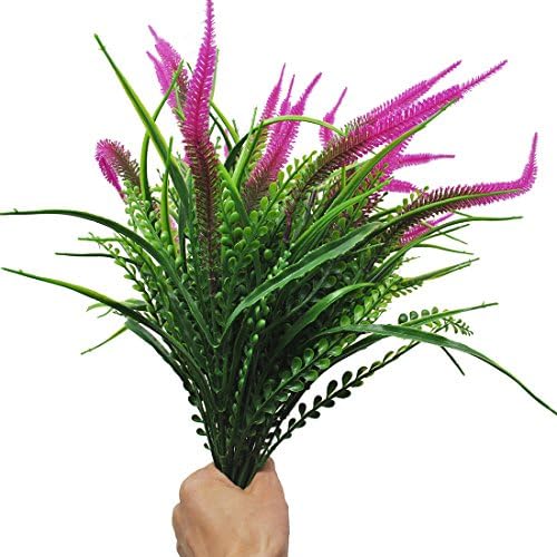 Pack of 4 Real-Looking Fake Plastic Artificial Flowers