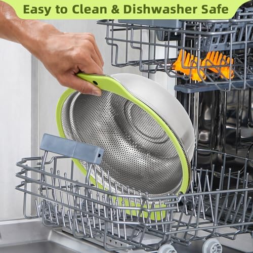 Effortless Cooking with AHIABOAT 2QT Colander Set