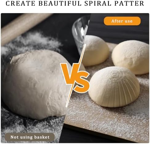 Sprinkle of Mesh silicone Sourdough Bread Proofing Baskets - 10-Piece Set