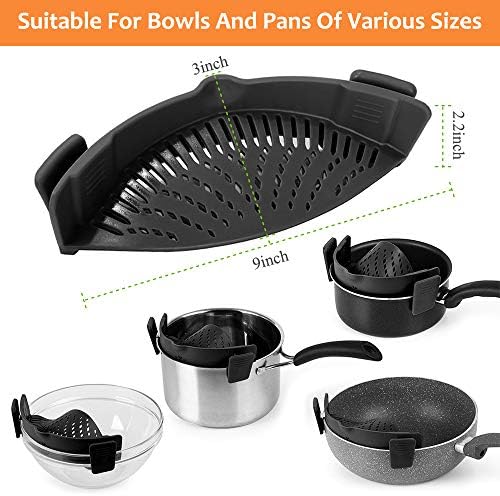 YEVIOR Clip-on Strainer