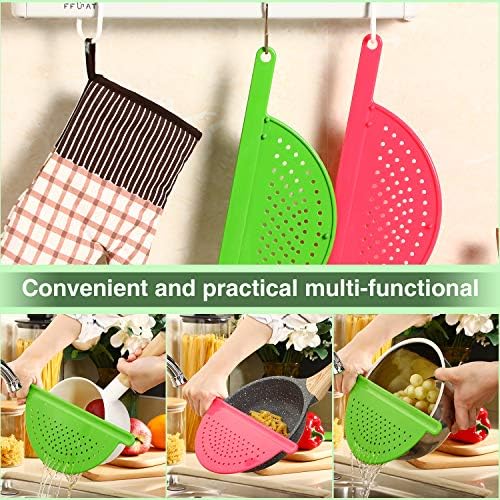 3-Piece Handled Pot Strainer Set
