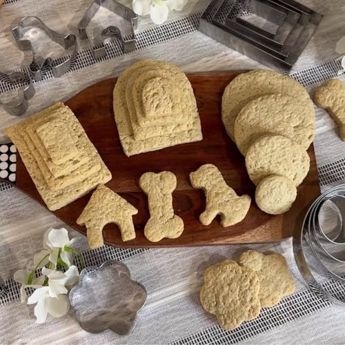 ANCKNE Dog Bone Cookie Cutter Set