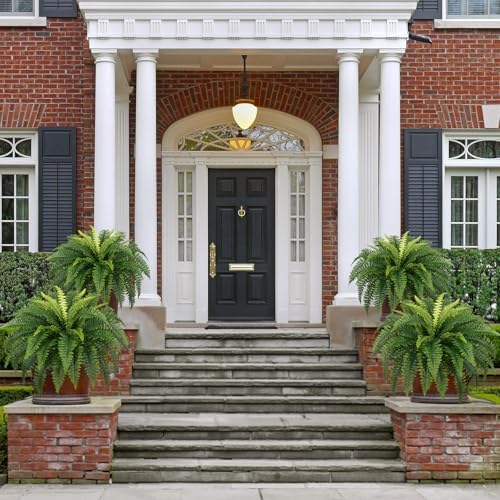 Artificial Boston Ferns 35 Large Fake Fern Set