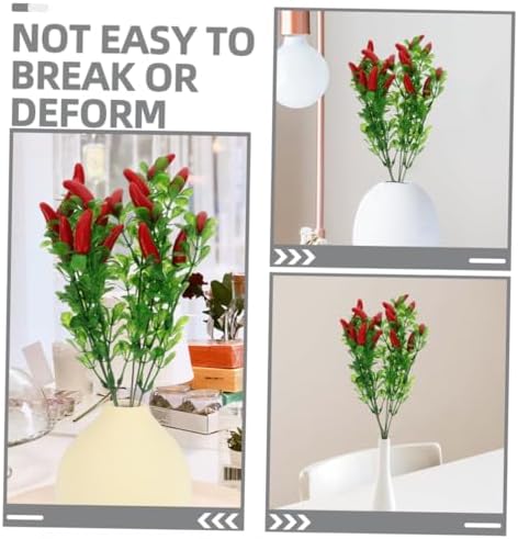 6-Piece Faux Pepper Stem Set