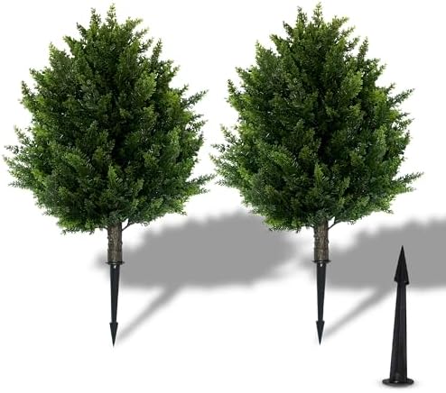 165-Inch Height Artificial Cypress Topiary