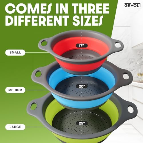 Gevoli Collapsible Colanders