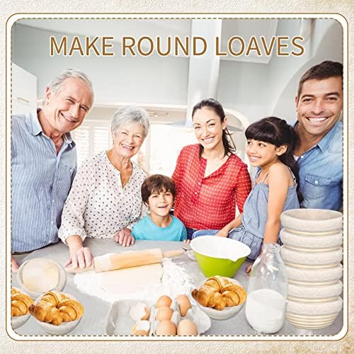 Irenare 10-Piece Bread Banneton Proofing Set