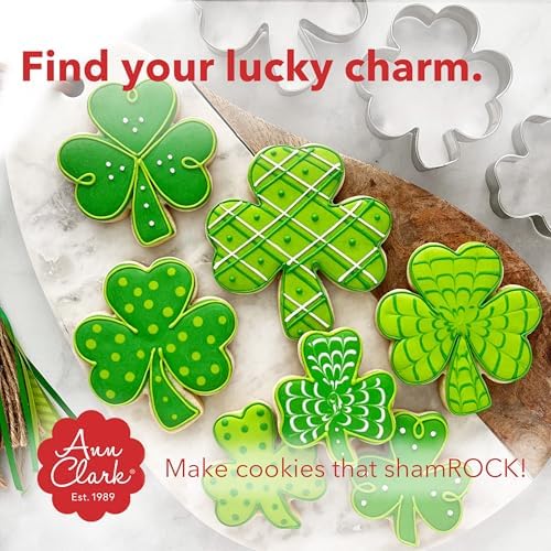 Ann Clark Small Shamrock Cookie Cutter - Celebrate Irish Traditions