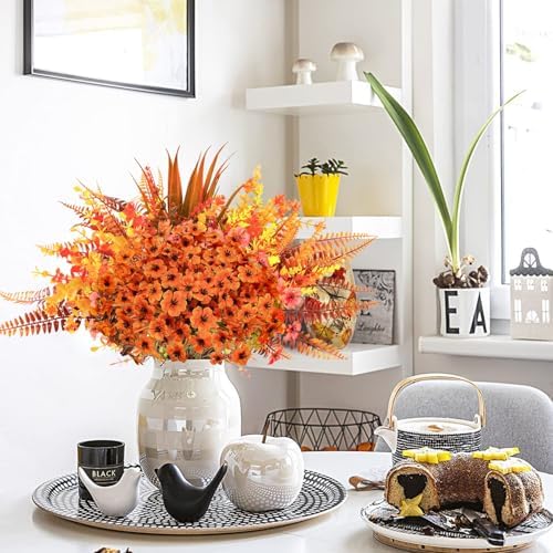 Astryas 20-Bundle Artificial Fake Flowers Outdoor