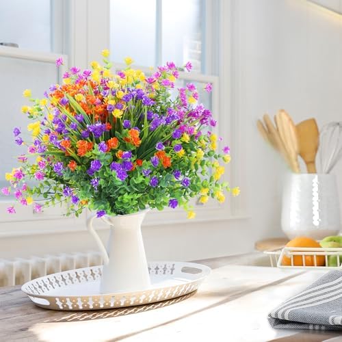 Vibrant Outdoor Artificial Plants Durable Easy to Maintain